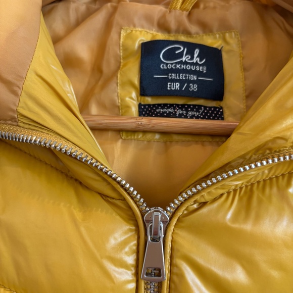 C&A puffer jacket yellow, Size XS - Picture 6 of 7